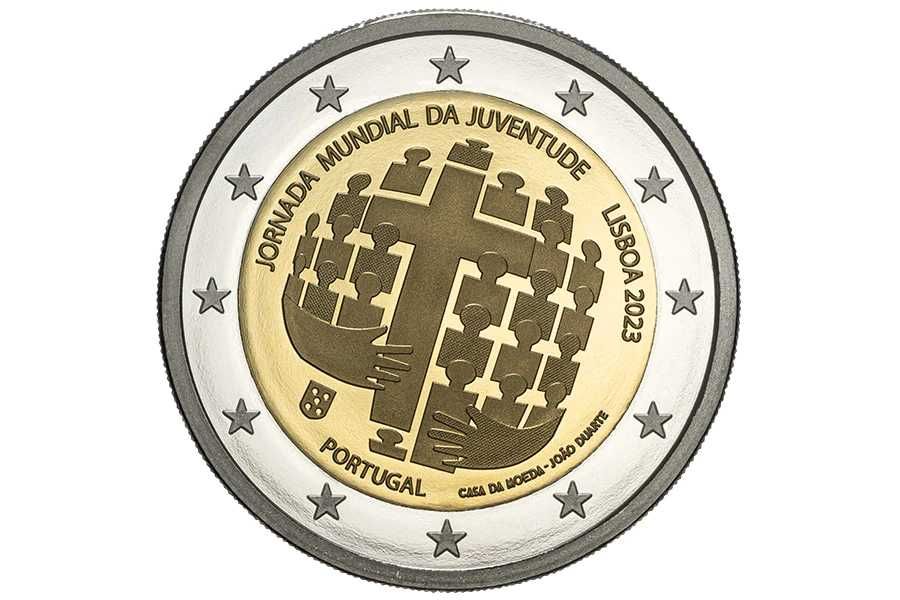 Moeda 2€ Jornada Mundial Juventude 2023