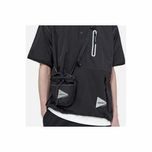 Сумка And Wander x Gramicci Multi Patchwork Chalk Pouch Black