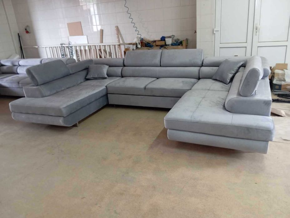 Narożnik Neapol U promocja! ruchome zagłówki ! Funkcja spania !