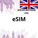 Internet Wielka Brytania UK Anglia Szkocja , XOXO eSIM 5GB 15 dni