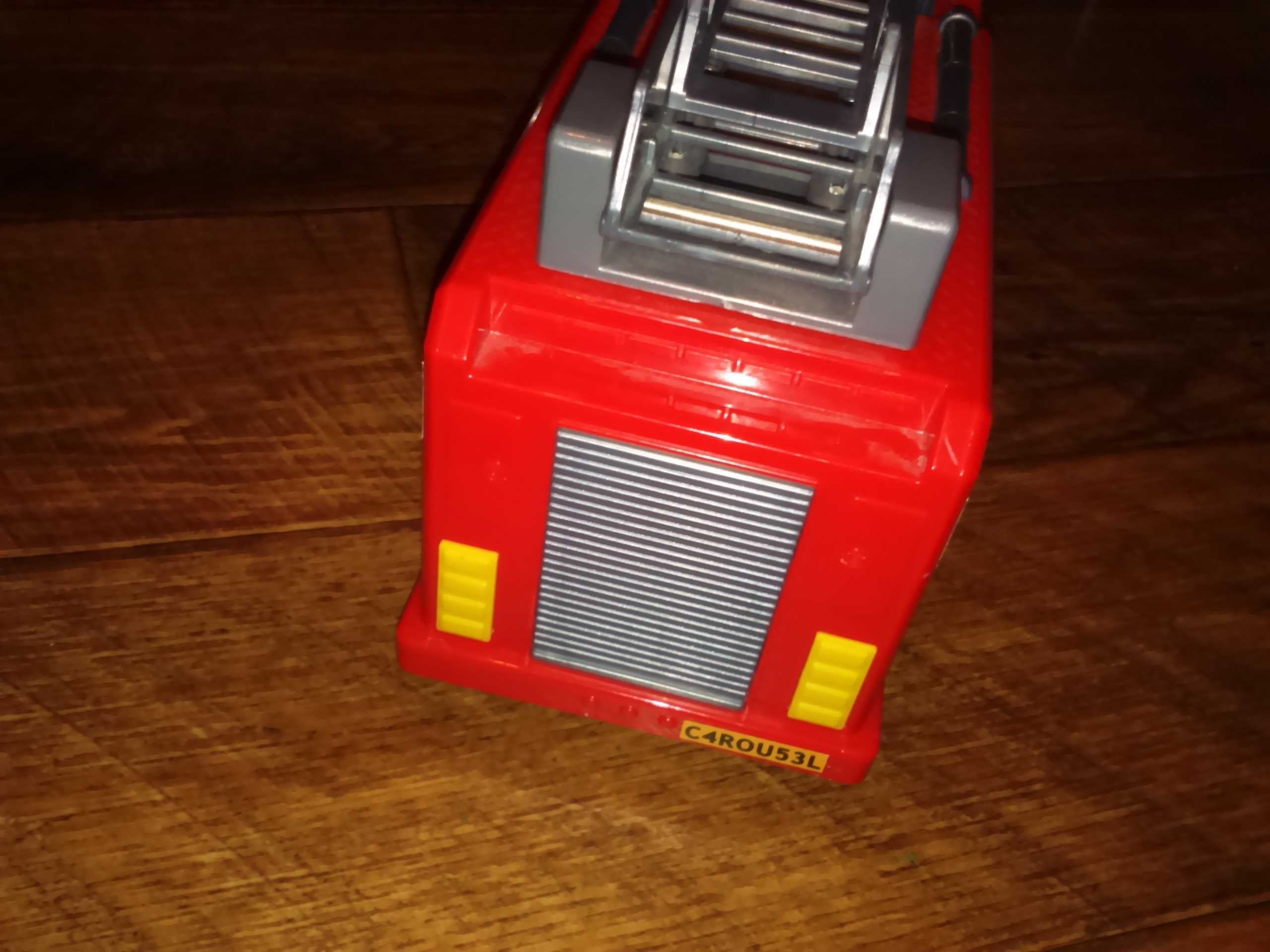 Wóz Strażacki Duży Straż z dźwiękiem samochód zabawka dla dzieci