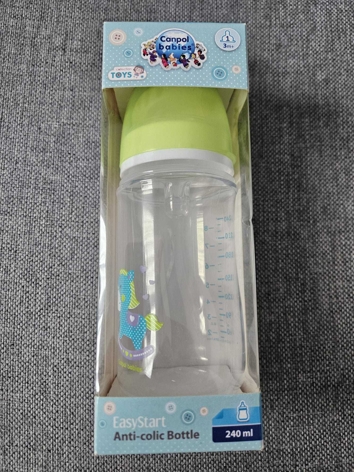 Butelka canpol babies antykolkowa 3m+ 240ml