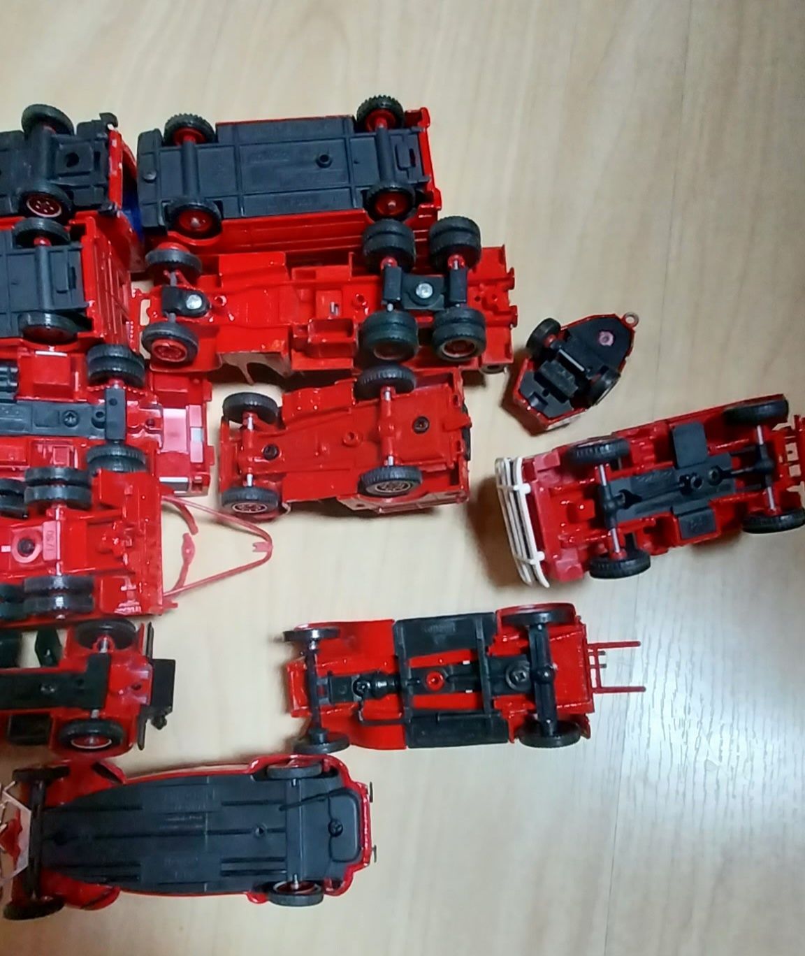 Lote de 12 miniaturas de carros de Bombeiros da Solido