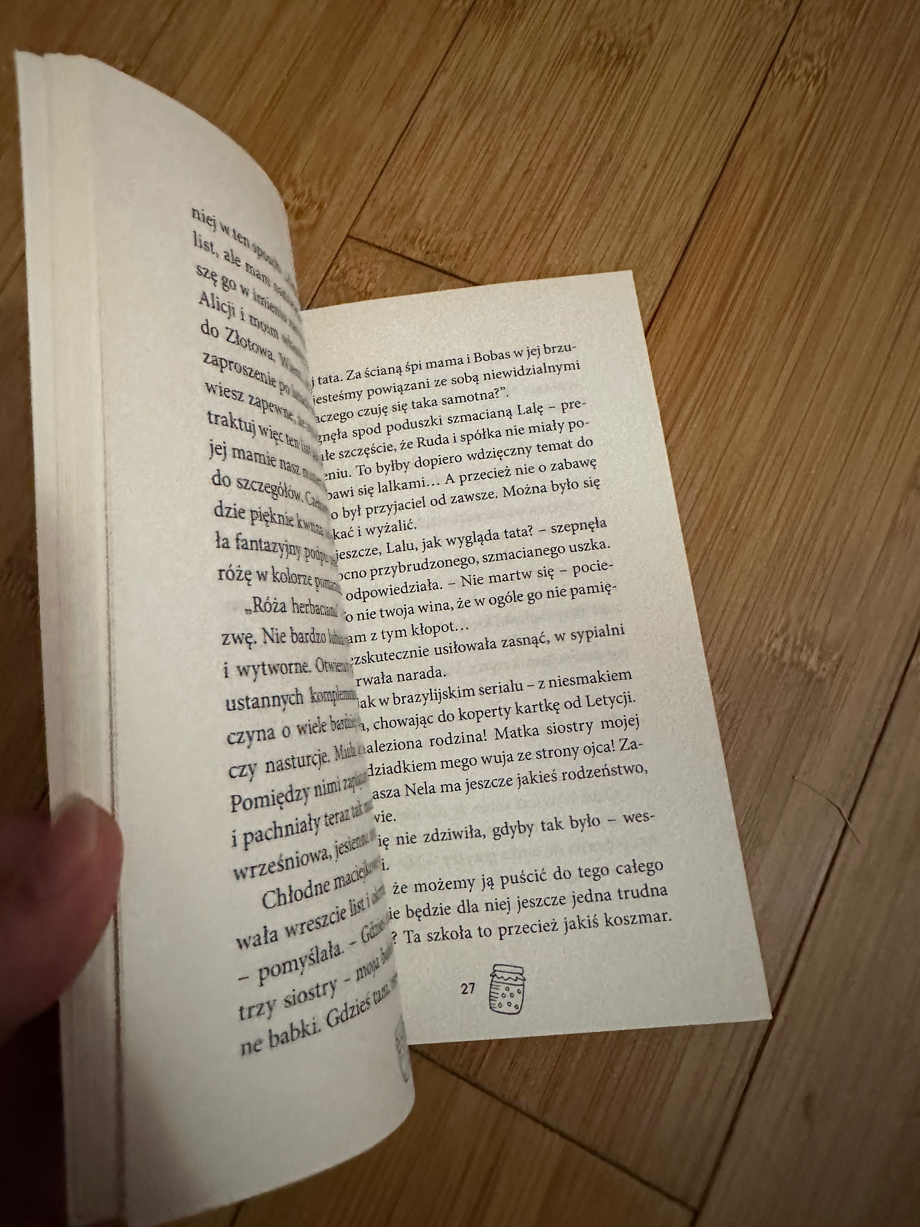 M jak dżem Agnieszka Tyszka seria w kratkę książka
