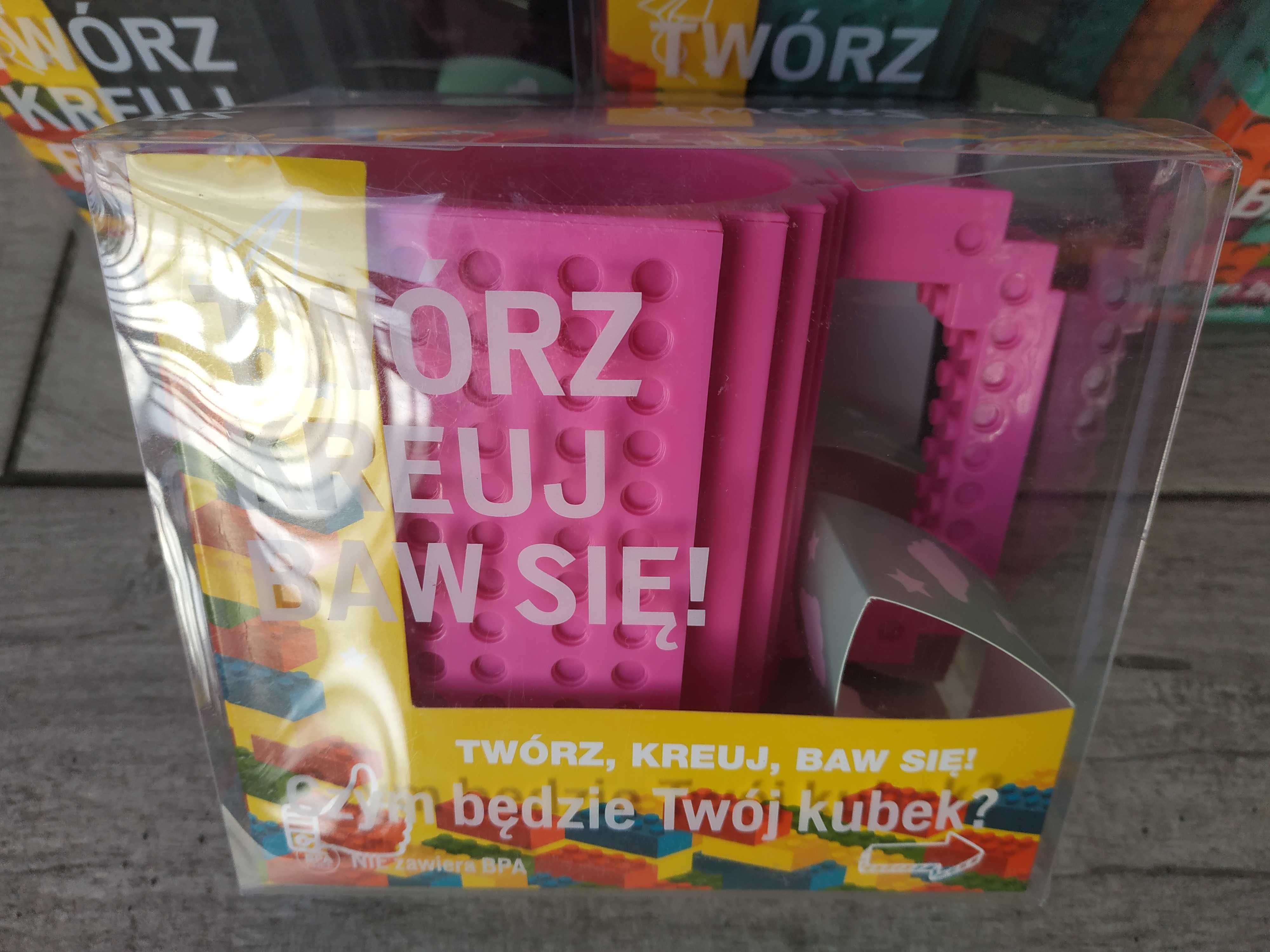 Kubek klockowy + klocki zestaw kreatywny LEGO - NOWY Warszawa Ursynów