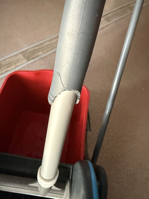 Тележка для уборки с оджимом. Для клининга. Швабра