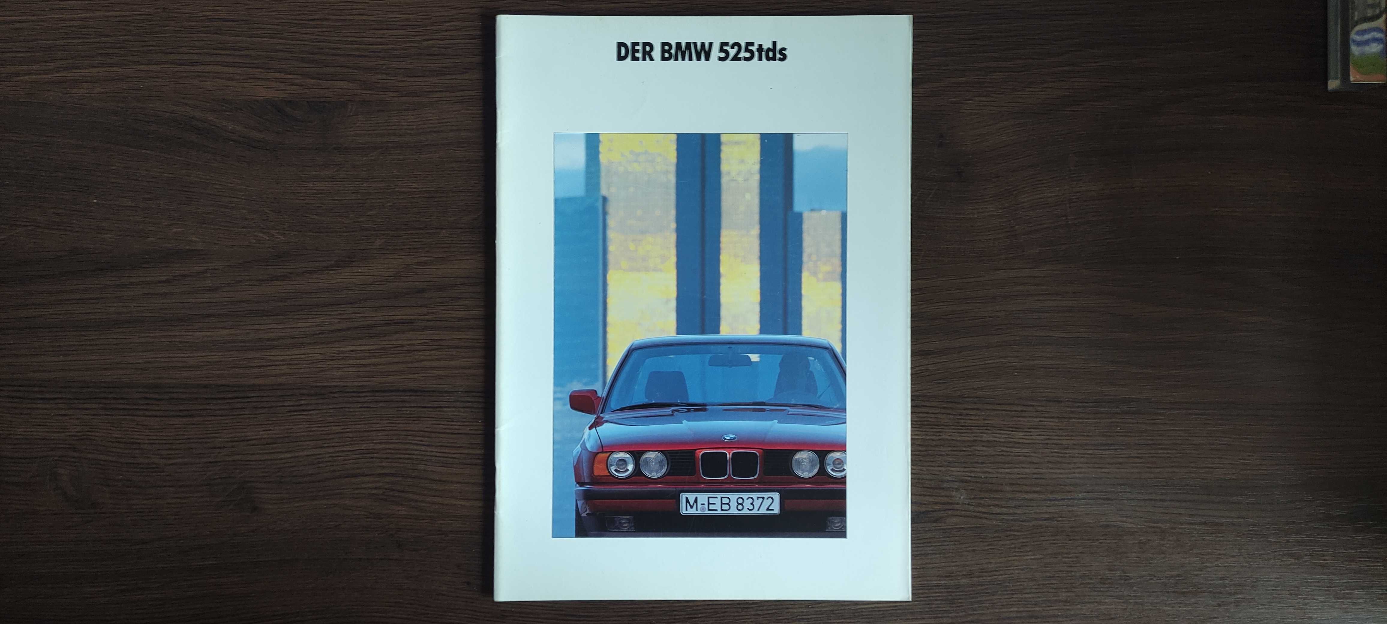 Prospekt BMW 5 E34