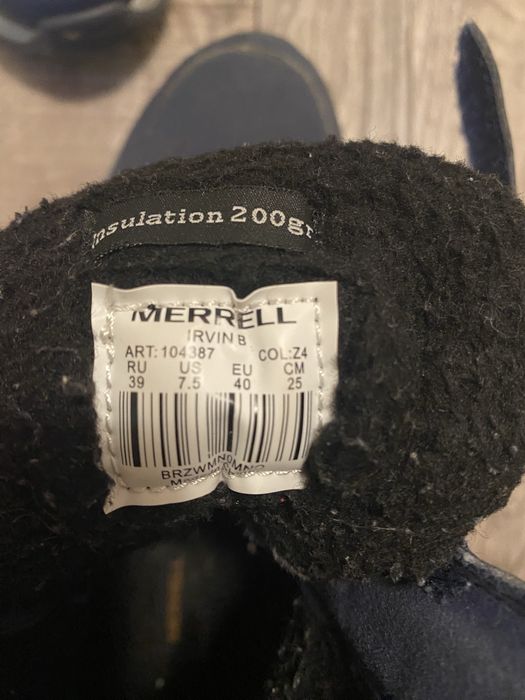Чоботи зимові Merrell