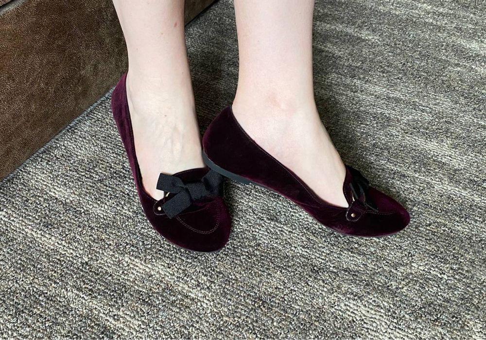 Балетки жіночі текстильні 40 розмір