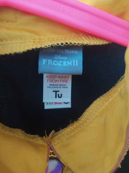 Sukienka Frozen II Anna na bal przebierańców