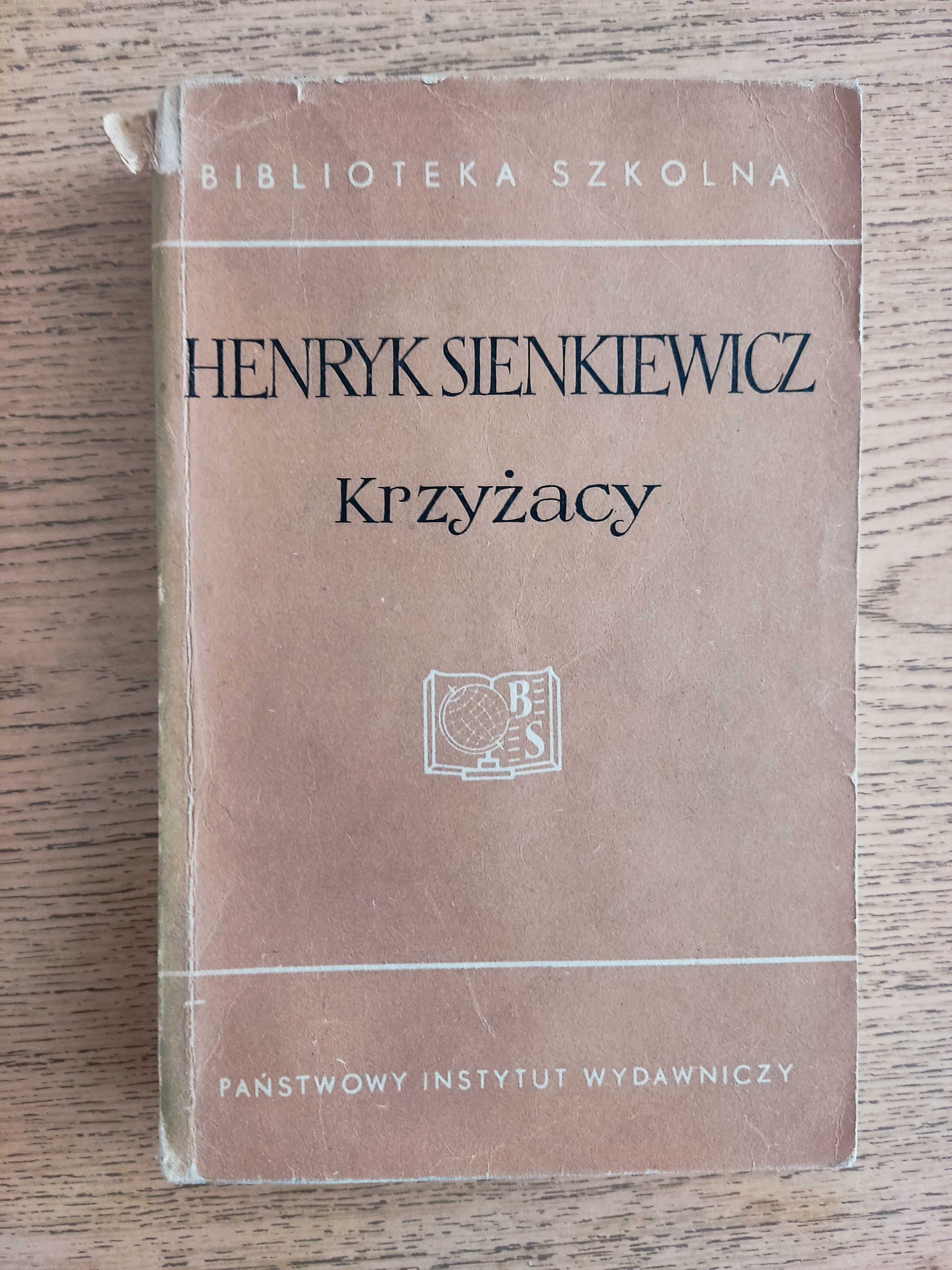 "Krzyżacy" - H. Sienkiewicz - dwa tomy