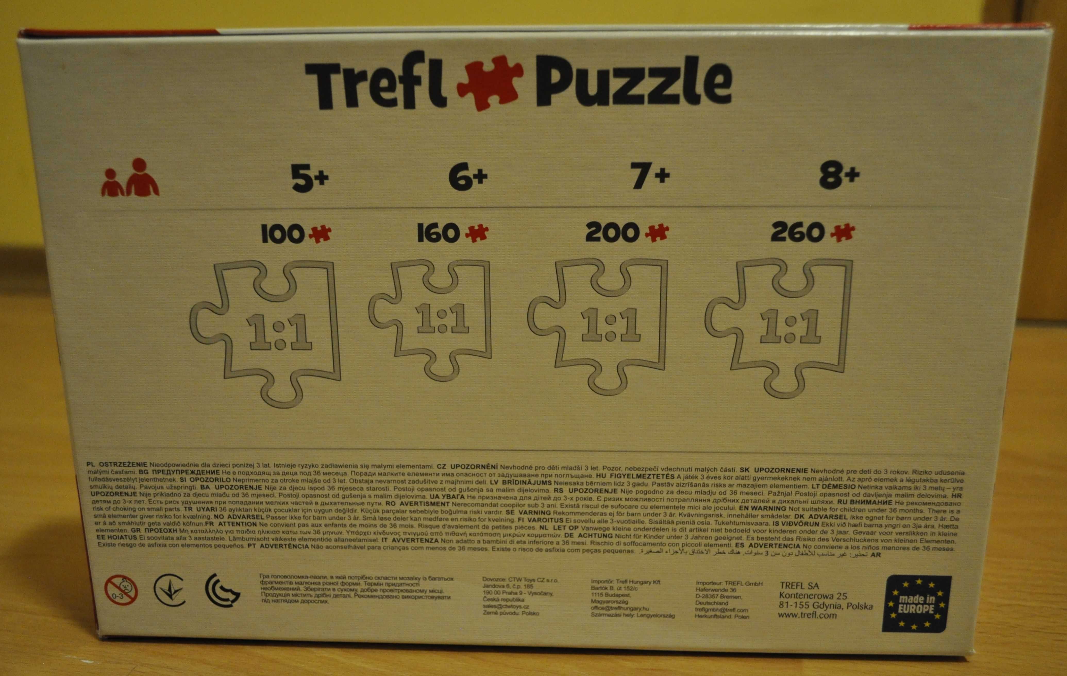 Puzzle TRANSFORMERS Trefl 5+ 100 elementów