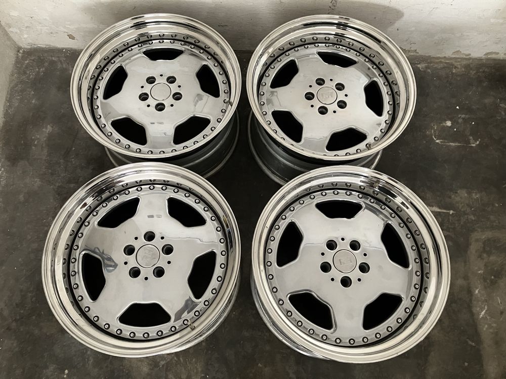 RH Topline 19” felgi skręcane 3tlg Mercedes SEC W126 AMG monoblock