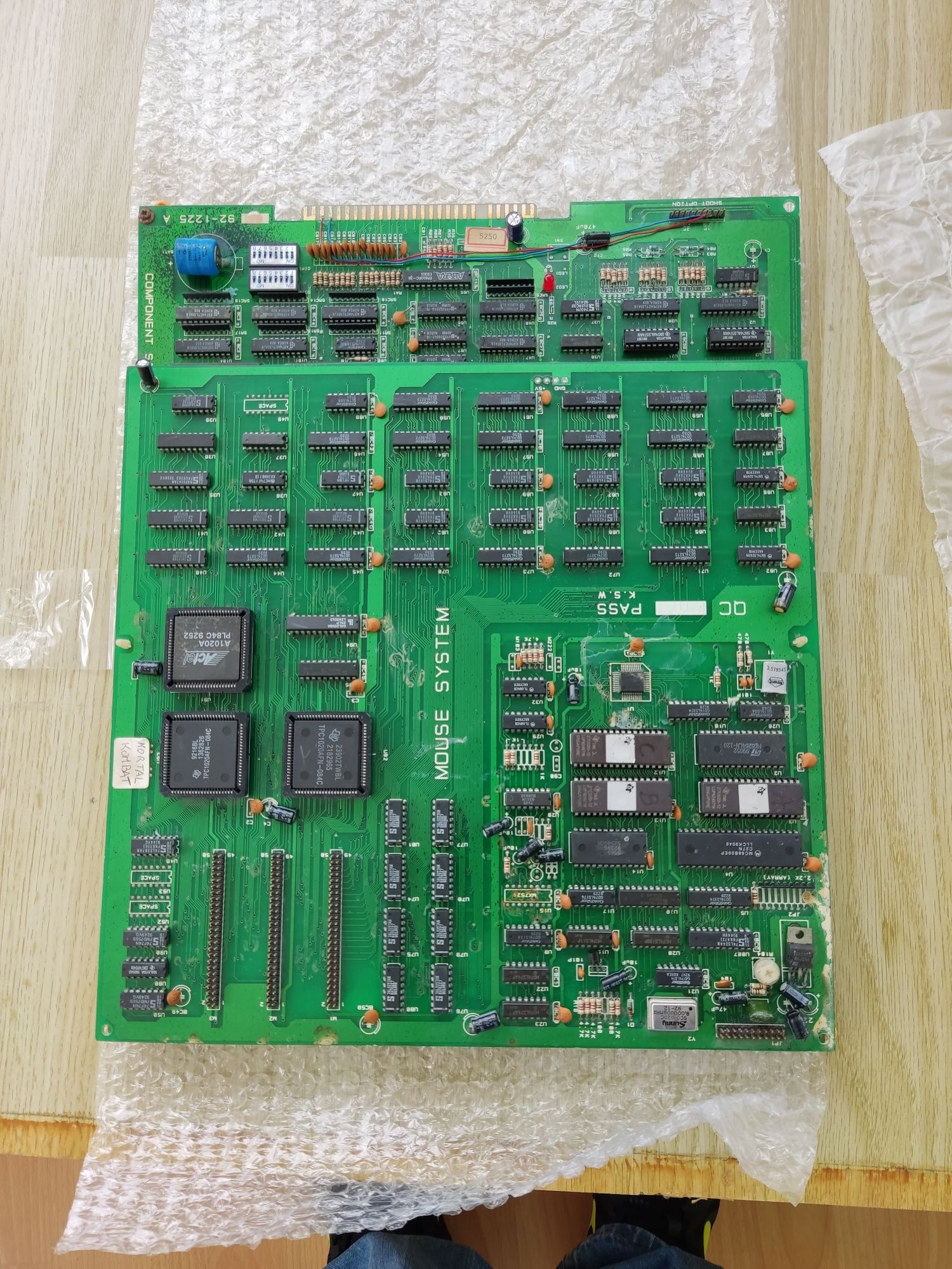 Mortal Kombat arcade pcb