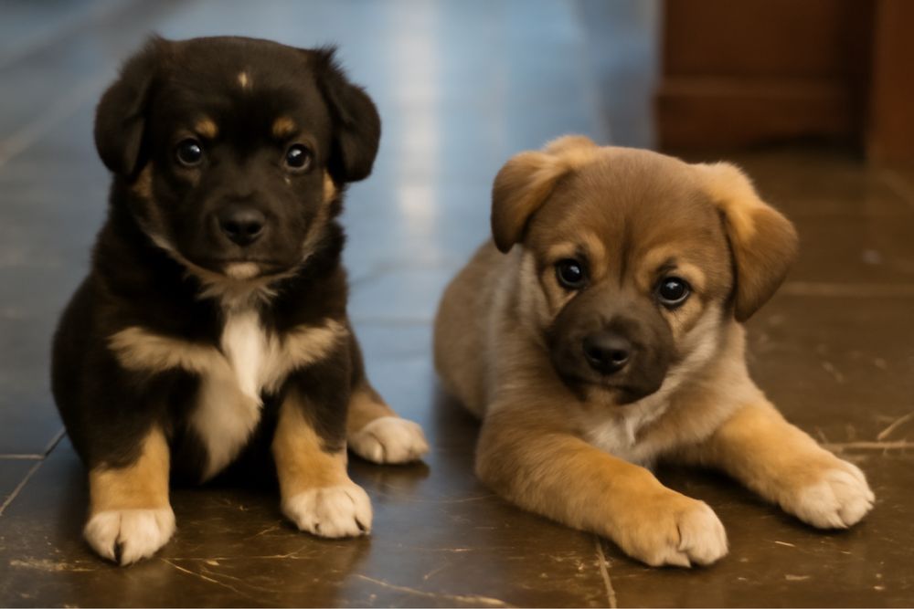 Przeurocze suczki szukają kochającego domu!