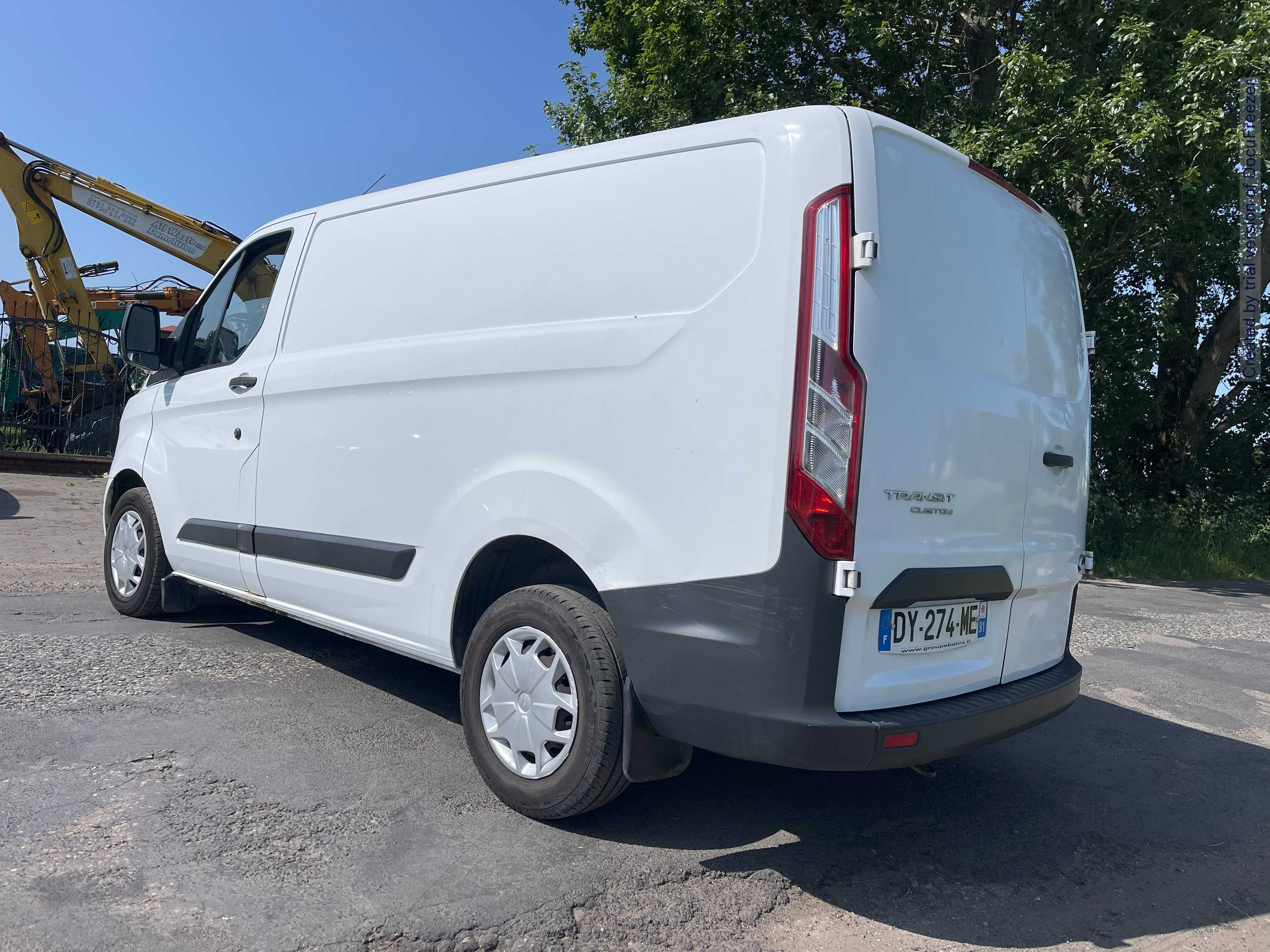 Ford Transit Custom 2016 ROK*2.2 TDCI Klima 6 biegów Tempomat Ładny