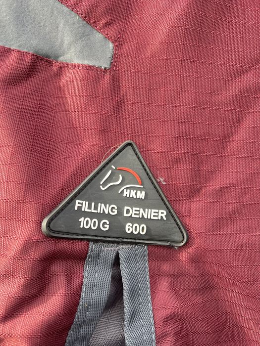 Derka padokowa zimowa 125 cm HKM YUKON 100g