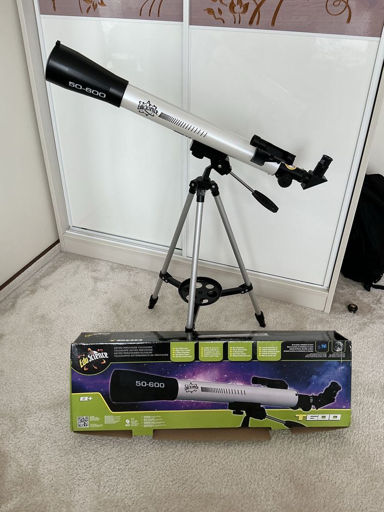 Precyzyjny teleskop astro EduScience 50-600