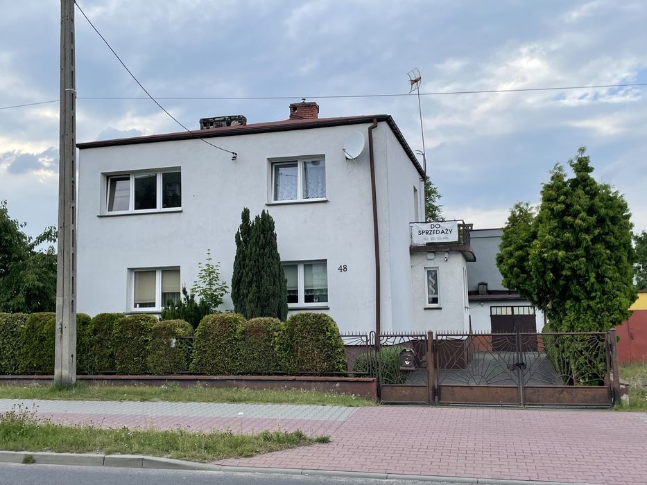 Dom w centrum Lublińca wolnostojący / jednorodzinny / 122m2, 755m2