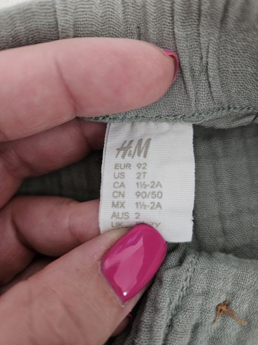 Spodnie letnie r.92