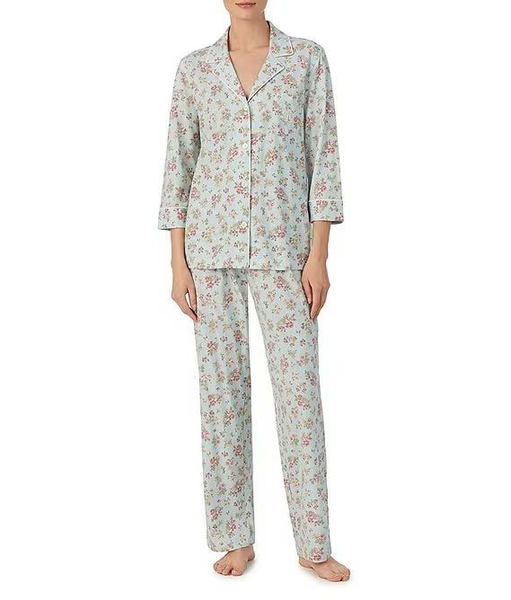 Пижама Lauren Ralph Lauren Pajama Set Floral Print
