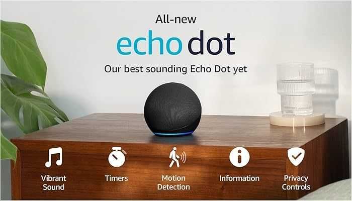 Smart колонка Amazon Echo Dot (5th Generation) Charcoal