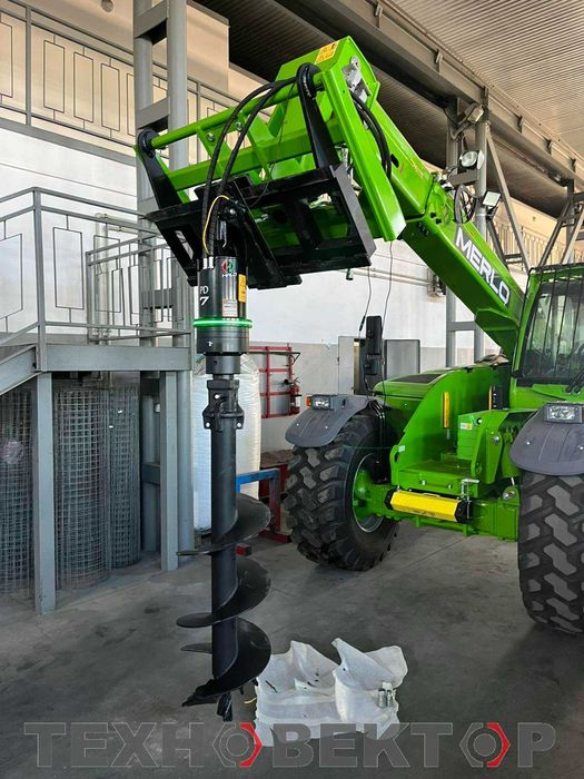 Бурильне обладнання до екскаваторів, фронтальних навантажувачів