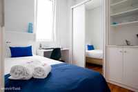 533903 - Quarto com cama de solteiro em residência