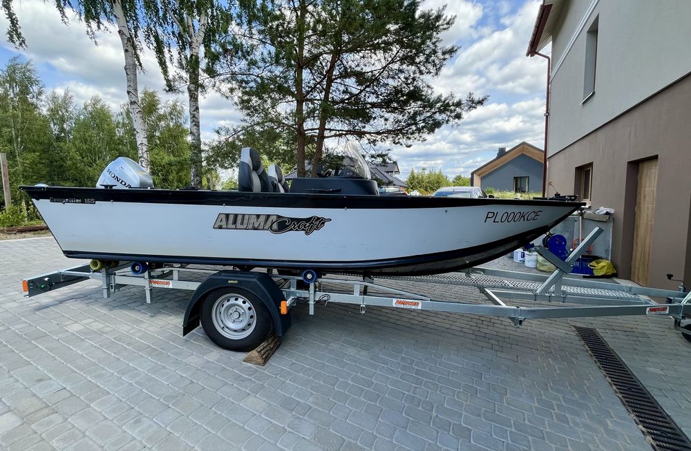 Łódź motorowa Alumacraft Competitor 165 SC silnik Honda 50KM przyczepa