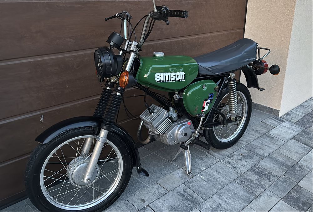 Simson Enduro Oryginał 1990r Piekny! 12v