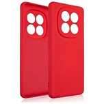 Etui Beline Silicone Do Xiaomi Redmi     Note 14 Pro Plus 5G Czerwony