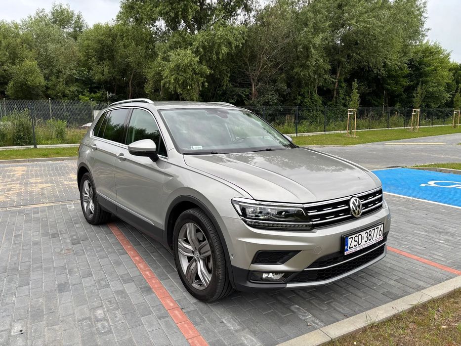 Volkswagen Tiguan Stan bdb, salon Polska, 4Motion, 58tys przebiegu, serwisowany ASO VW