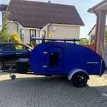 KWADROS  Mini Camper Tear Drop KWADROS – Twój kompaktowy dom na kółkach!
