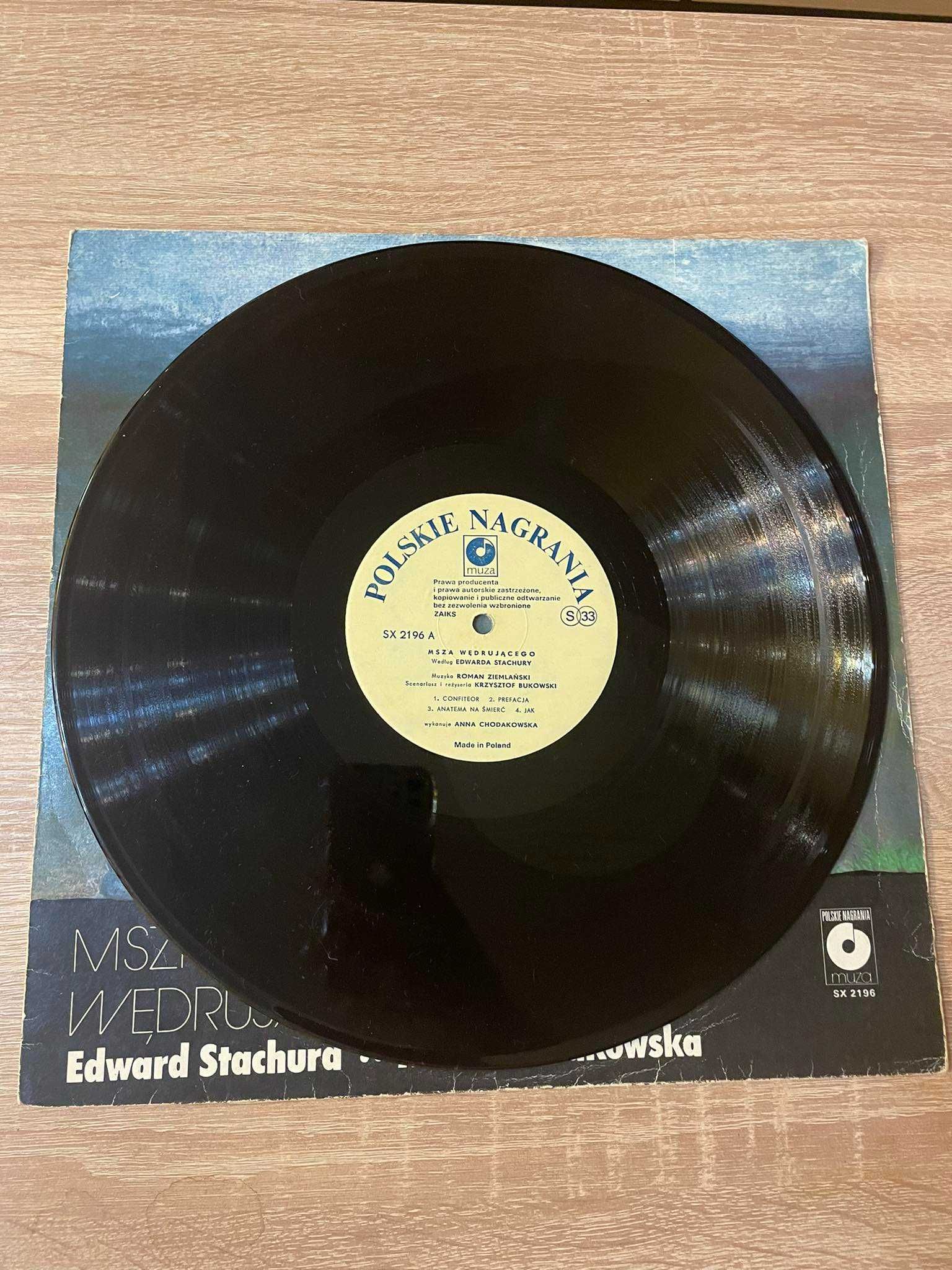 VINYL Msza Wędrującego Edward Stachura, Anna Chodakowska