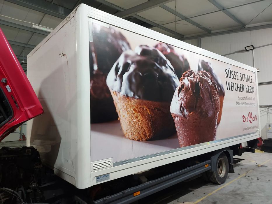 ATEGO ZABUDOWA KONTENER SKRZYNIA ŁADUNKOWA ZAŁADUNKOWA ALUMINIOWA PODŁOGA