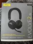 Jabra Evolve2 75 Wireless PC Headset with 8-Microphone Technology