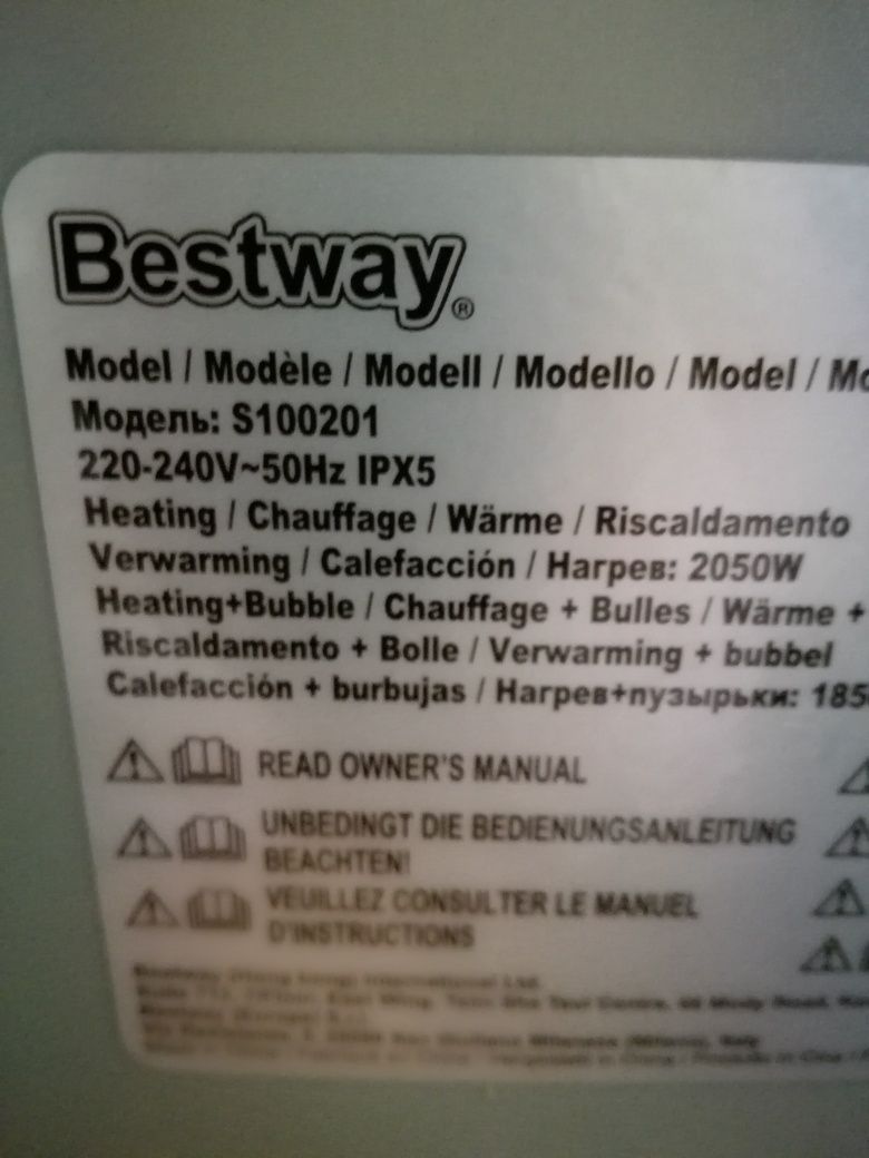 Pompa do jacuzzi Spa basenu  Bestway S100201