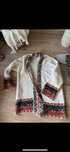 Sweter kardigan w etniczne wzory