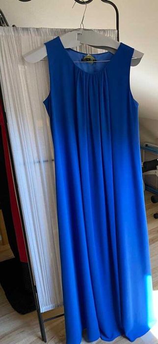 Długa elegancka sukienka S