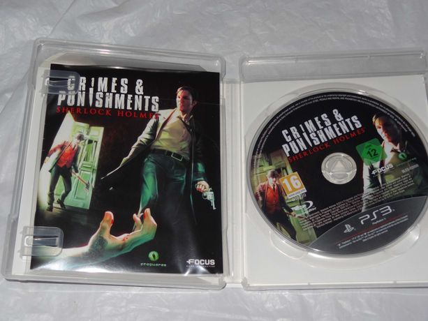 + Sherlock Holmes Crimes & Punishments + gra na PS3, zagadki