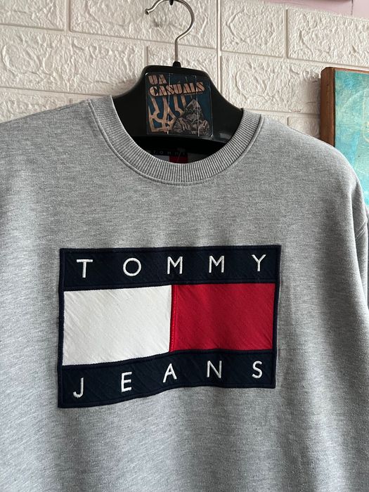 Світшот Tommy Hilfiger Big Logo з великим логотипом рL