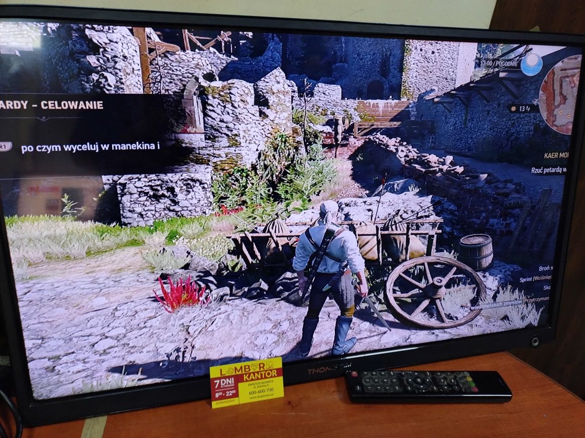 [2525/24 Telewizor Thomson 32" + router UBEE 32C + TV Smart 4K Box