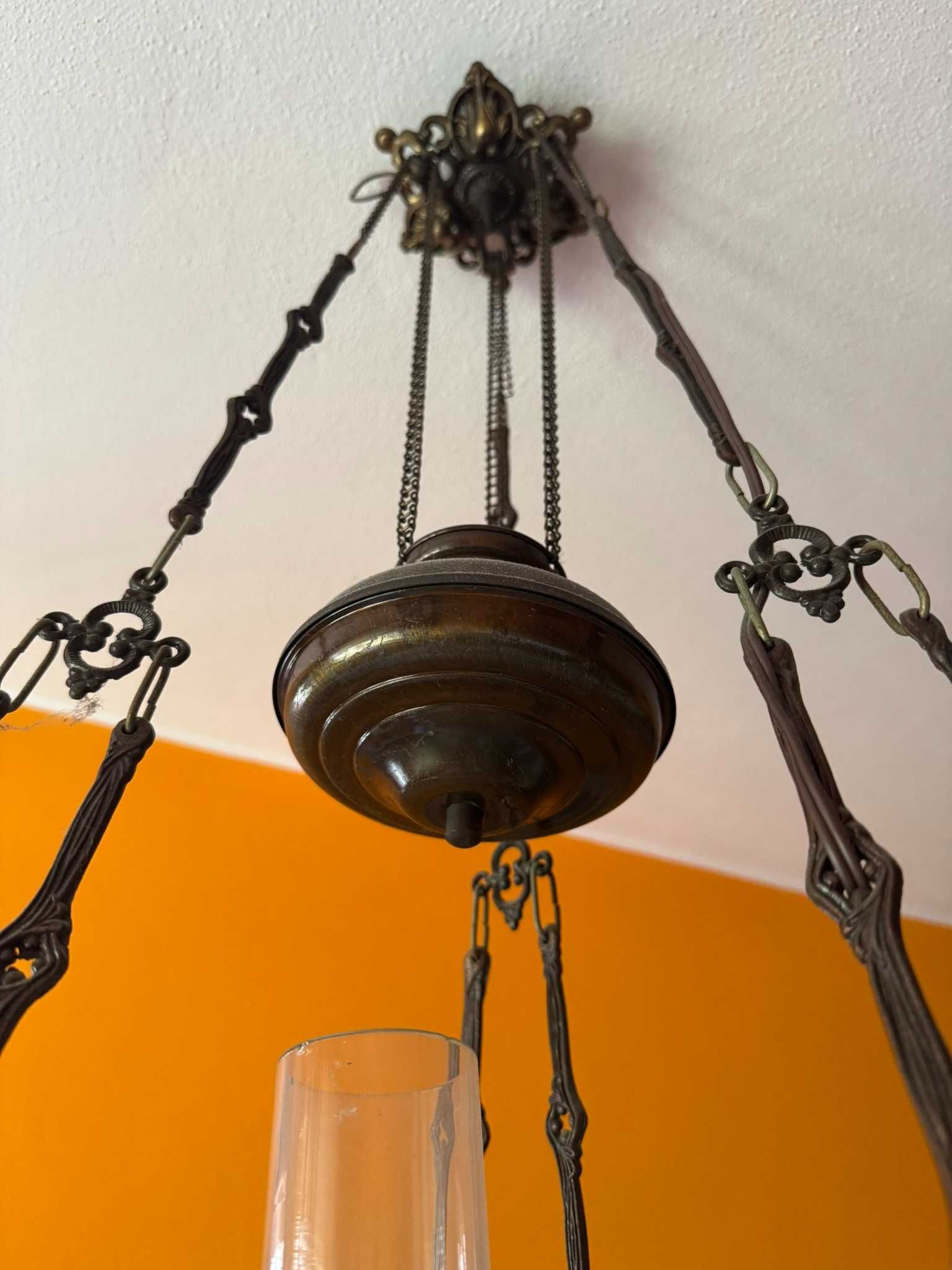 Lampa wisząca w stylu secesyjnym - Okazja !