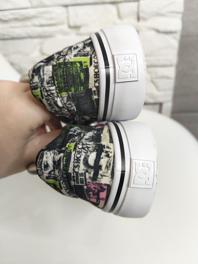 Дитячі оригінальні кросівки кеди DC Shoes 35р.
