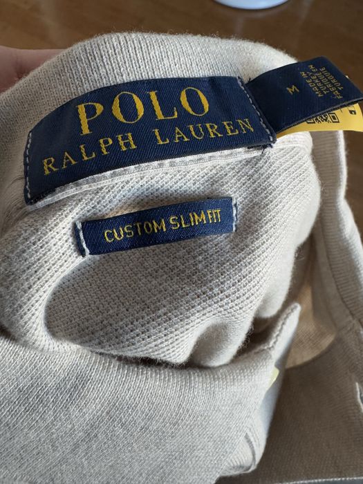 Camisa Ralph Lauren Bege