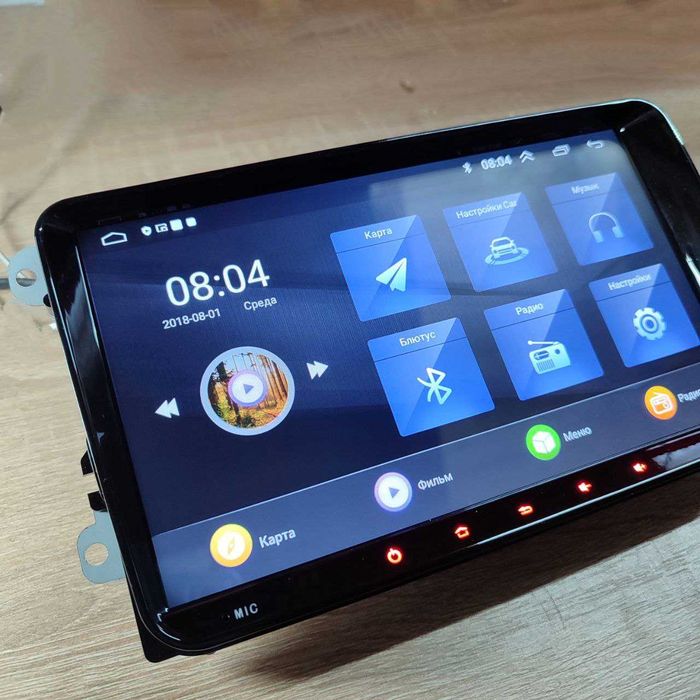 Магнітола 2/32 Skoda Octavia Fabia Rapid Superb Volkswagen VW CarPlay