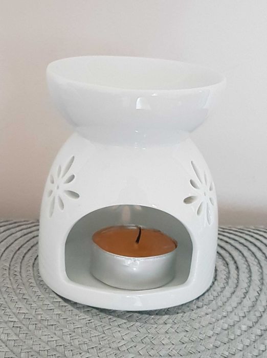 Ceramiczny kominek na olejek zapachowy.-№2