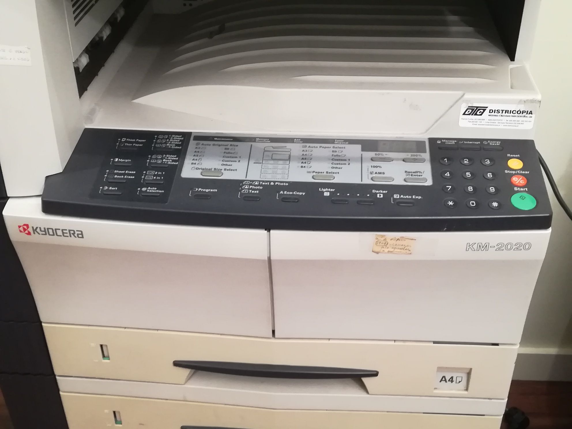 Fotocopiadora Kyocera KM-2020 (+toner)