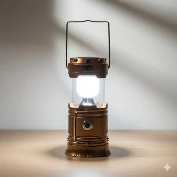 Кемпінговий ліхтар на сонячній батареї