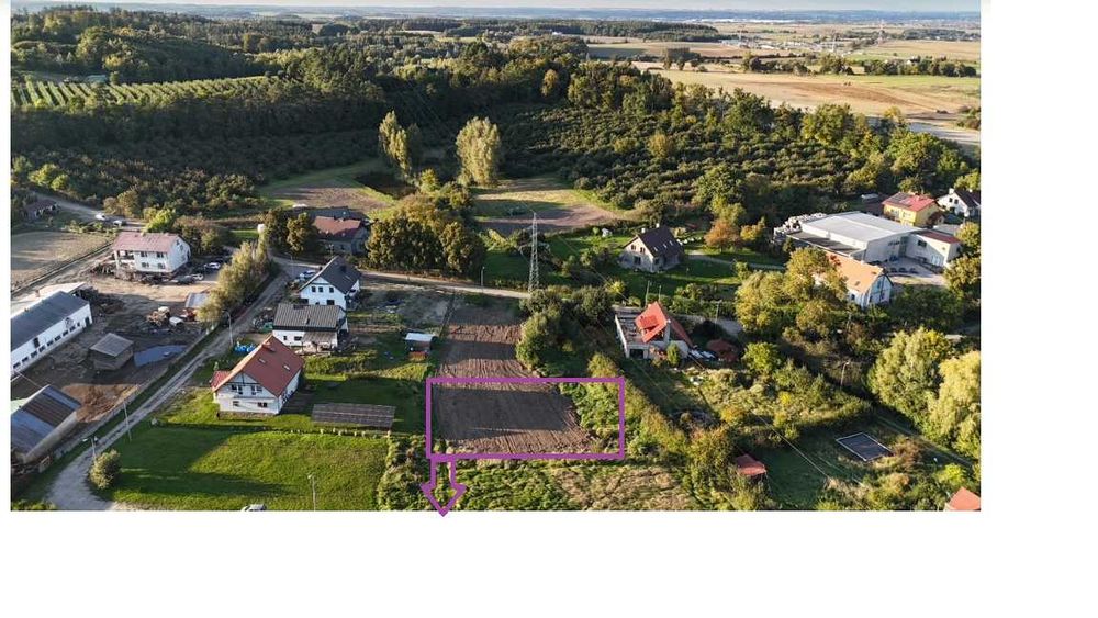 Ulkowy działka budowlana na sprzedaż